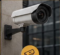 Professionelle Videoüberwachungskamera
